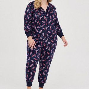 Fleece Full Length Lounge Onesie size 5/6